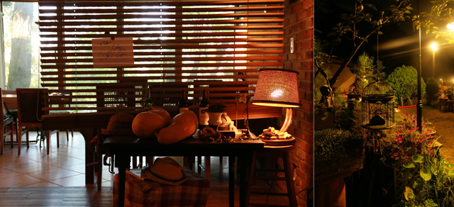 힐록레스토랑 내부